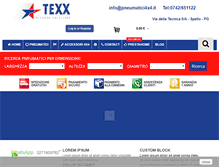 Tablet Screenshot of pneumatici4x4.it